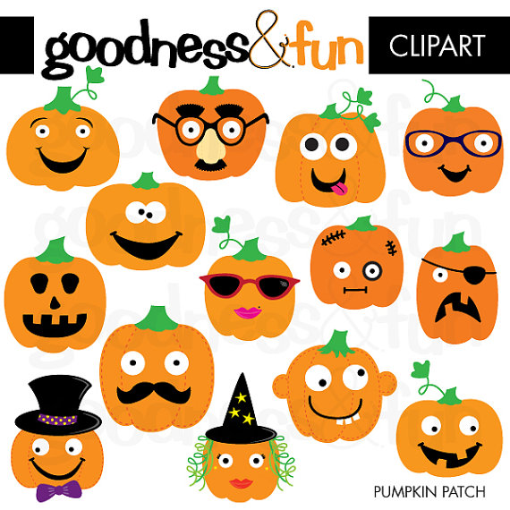 Buy 2 Get 1 FREE Pumpkin Patch Halloween by goodnessandfun