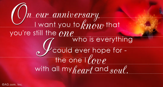Happy Anniversary To The Love Of My Life | Bobbi Greynolds