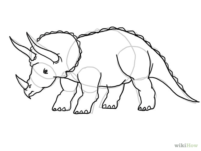 5 Ways to Draw Dinosaurs - wikiHow