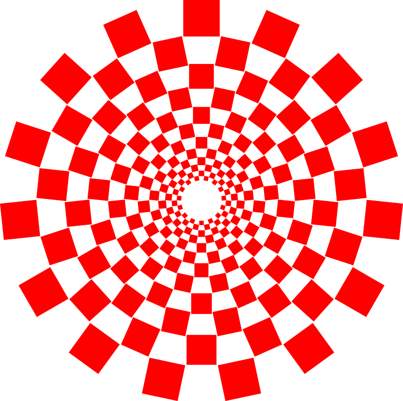 Clipart - Optical Illusion Spiral