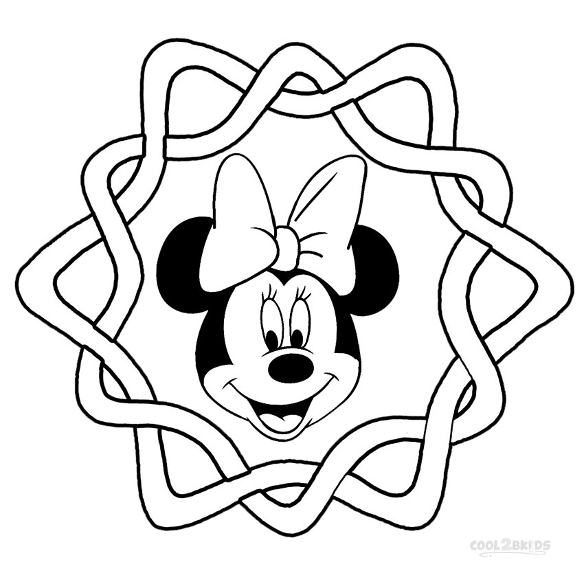 Printable Minnie Mouse Coloring Pages For Kids | Cool2bKids