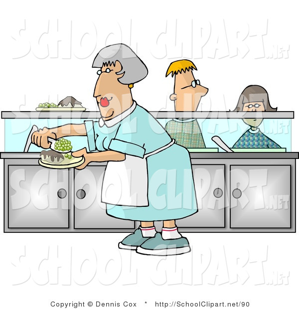 clipart school lunch lady - photo #18