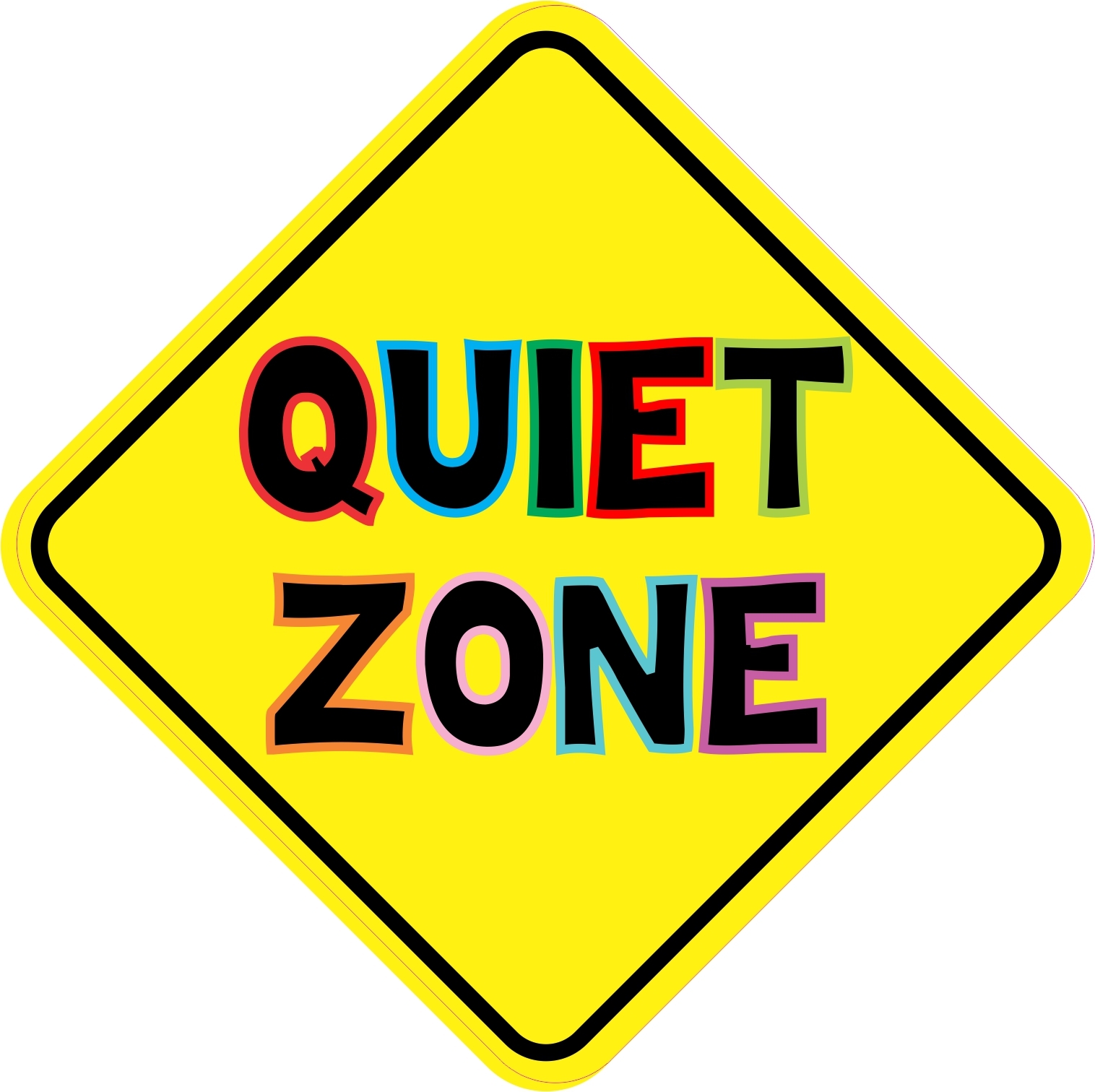 Quiet Signs - ClipArt Best