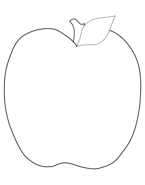 Apple Leaf Template - ClipArt Best - ClipArt Best