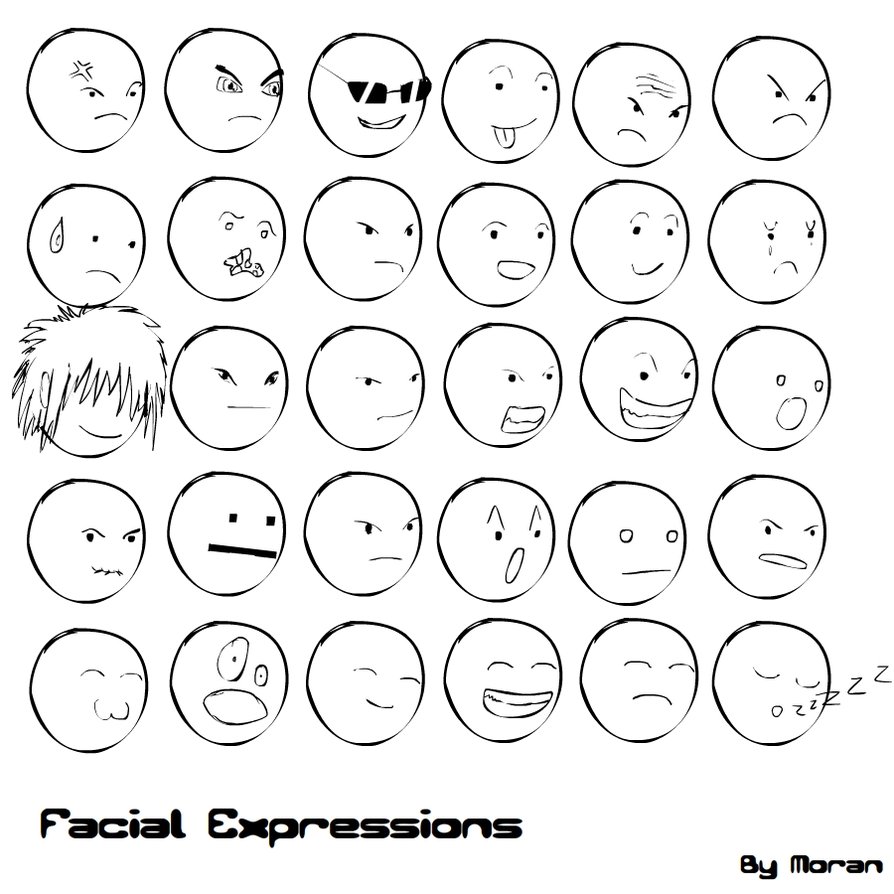 cartoon expressions