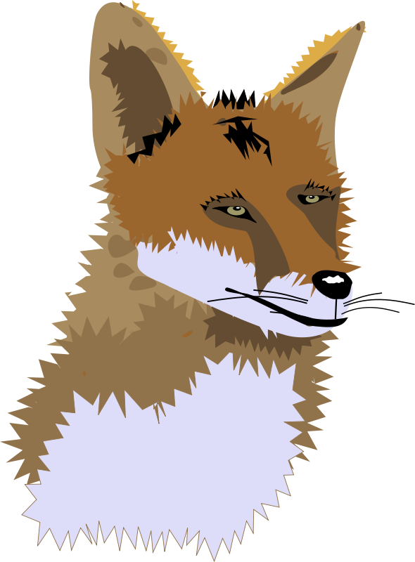Free Fox Head Clip Art