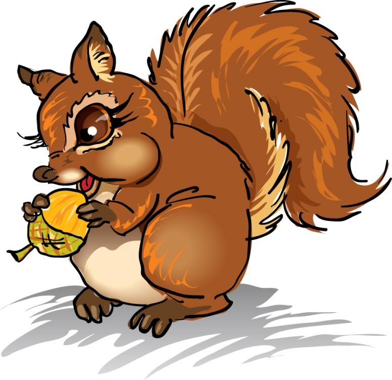 View squirrel.jpg Clipart - Free Nutrition and Healthy Food Clipart