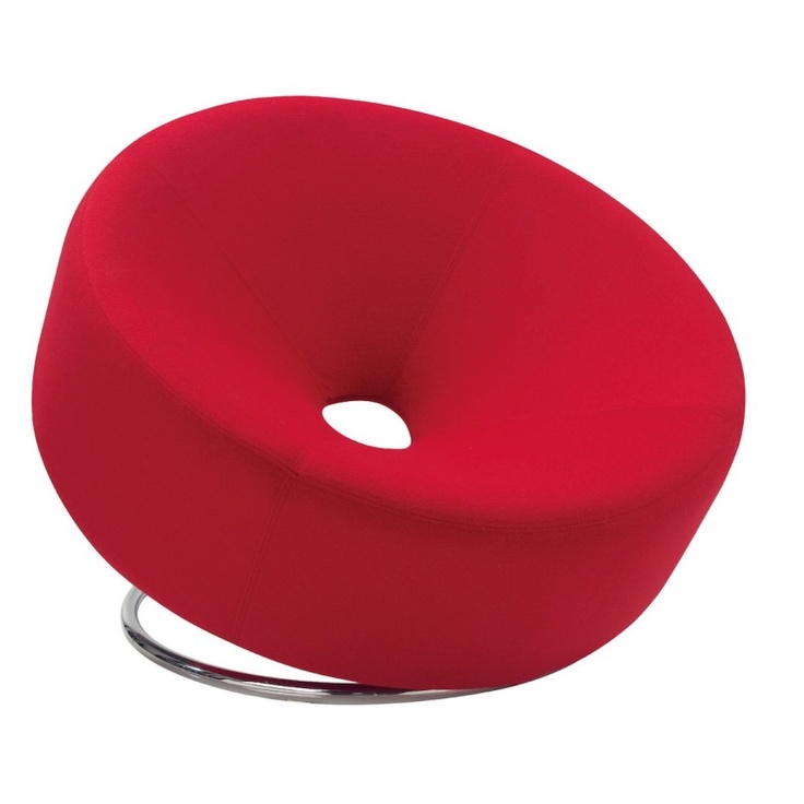 Contemporary red doughnut chair PD-056 | Funky Contemporary chairs in…