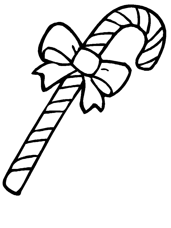 Cute Candy Cane Coloring Pages | Printable Coloring Pages