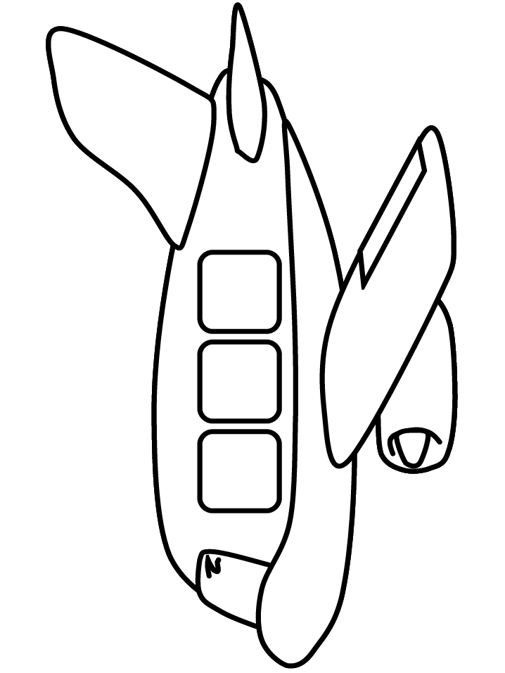 Airplane coloring pages | Coloring-