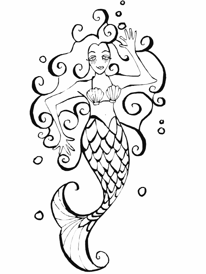 How To Draw Mermaid Tails Clipartsco