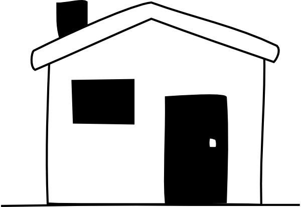 House Clip Art Black And White | Clipart Panda - Free Clipart Images