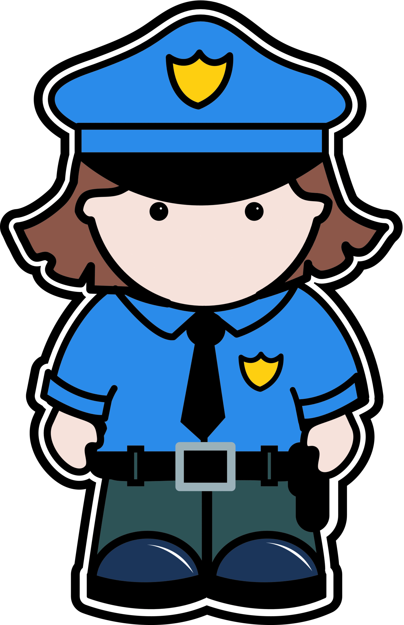 free clipart cartoon policeman - photo #16