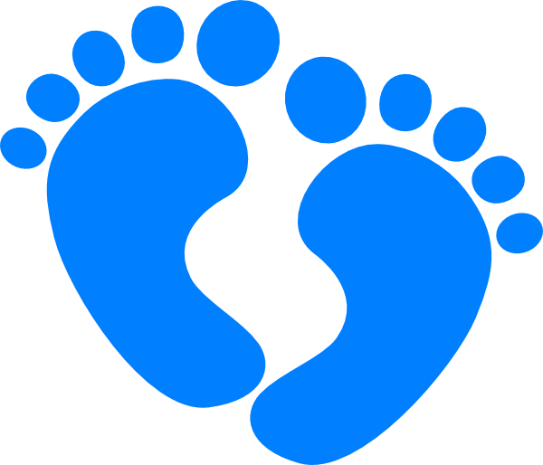 Baby Feet clip art - vector clip art online, royalty free & public ...