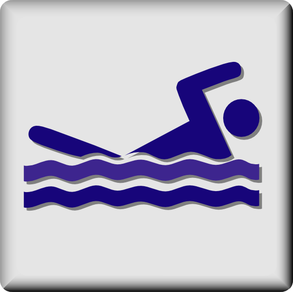Hotel Icon Swimming Pool clip art - vector clip art online ...