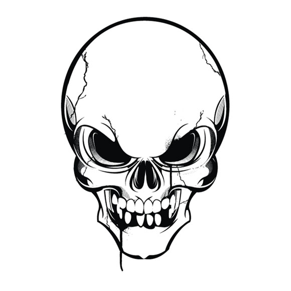 Skull Vector Free Download - ClipArt Best