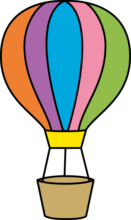 hot air balloon clip art cartoon - photo #4