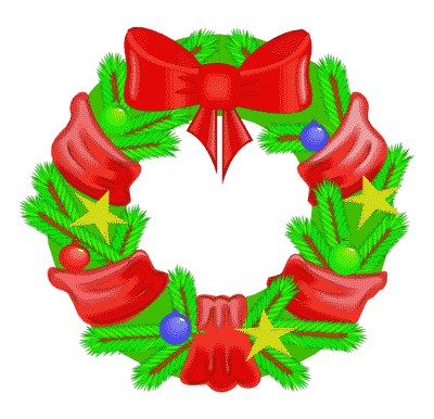 Free Christmas Wreath Clipart - Public Domain Christmas clip art ...