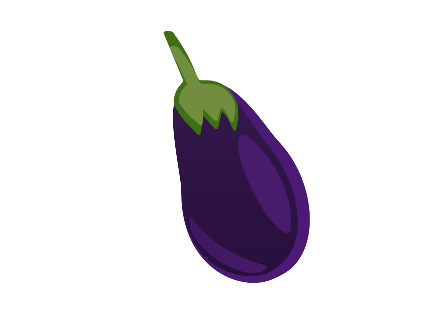 Eggplant 01 Clipart, vector clip art online, royalty free design ...