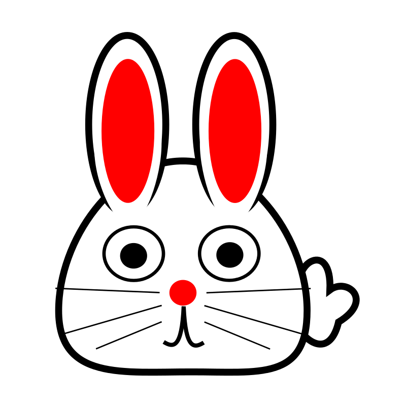 Spring Bunny 5 - Free Cute Clip Art - BCDownload.