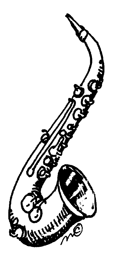 Pix For > Tenor Saxophone Clipart