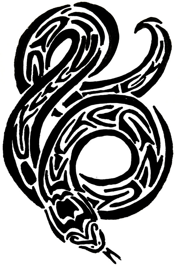 deviantART: More Like Serpiente Tribal by SunflowerRacoon