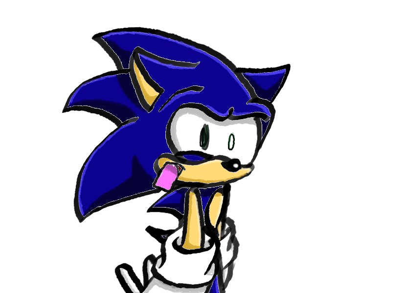 Sonic is Confused by Firesonic152 on deviantART