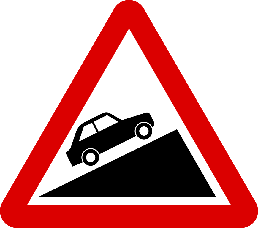 File:Singapore Road Signs - Warning Sign - Steep Ascent.svg ...