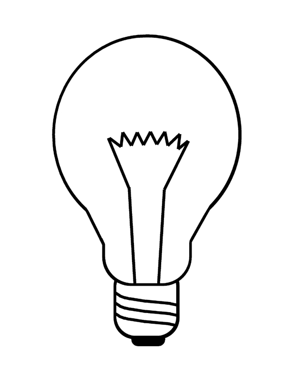 light bulbs Colouring Pages (page 2)