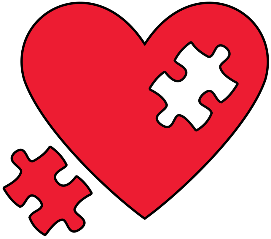heart puzzle clipart - photo #9