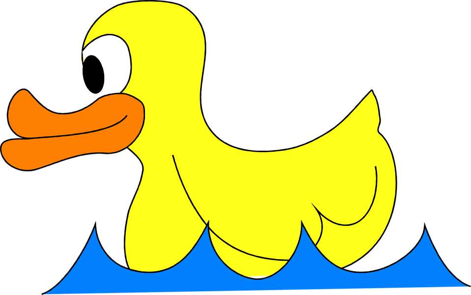 Free Stock Photos | Illustration of a rubber duck | # 8031 ...