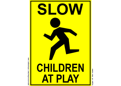 Slow Children at Play Sign | Flickr - Photo Sharing!