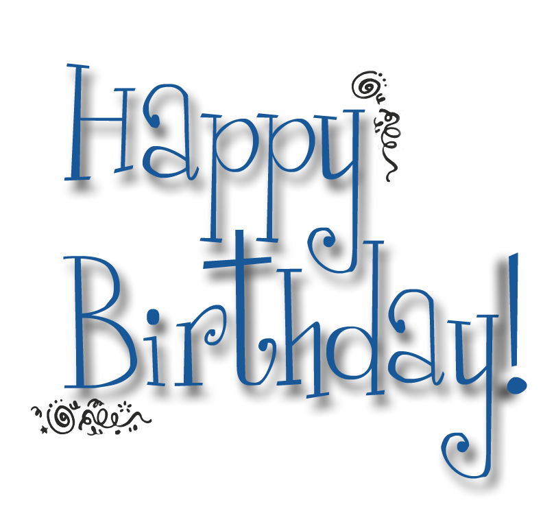 Happy Birthday Png Text - Cliparts.co