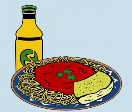 Spaghetti clip art Vector clip art - Free vector for free download