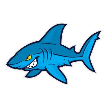 Shark Cartoon | lol-rofl.com