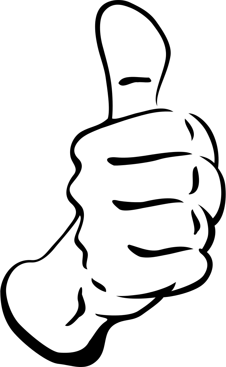 Thumb Up! With Arm Clipart by egore : Symbol Cliparts #19961 ...