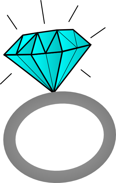 Diamond Ring clip art - vector clip art online, royalty free ...