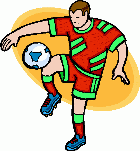 clipart girl playing soccer - photo #14