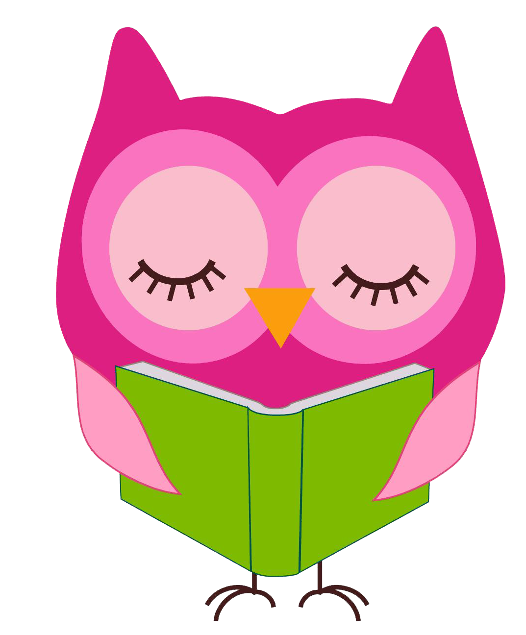 clipart owl reading book - photo #3