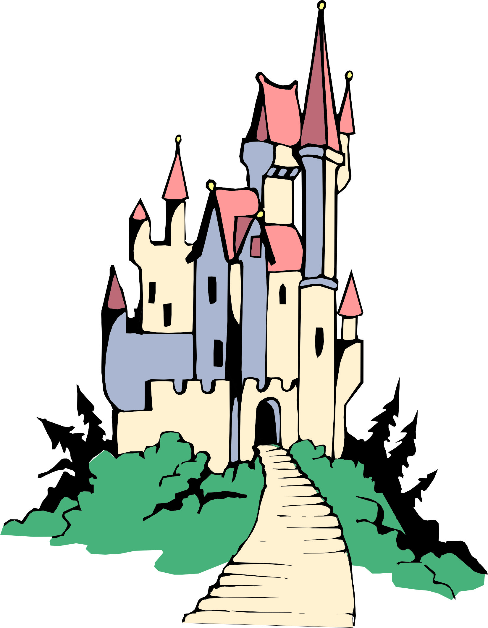 Pictures Of Cartoon Castles Cliparts.co