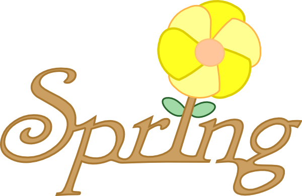 spring begins clipart - photo #25