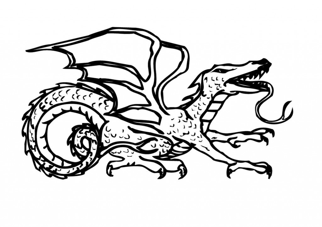 komodo dragon coloring page : Printable Coloring Sheet ~ Anbu ...