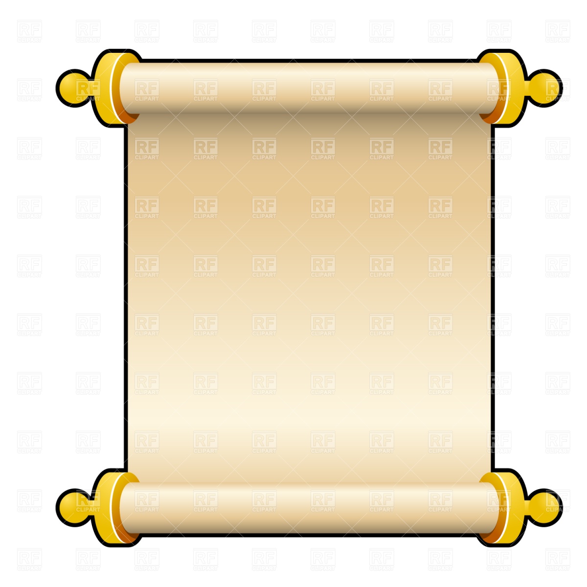 Blank Christmas Scroll Clip Art | Clipart Panda - Free Clipart Images