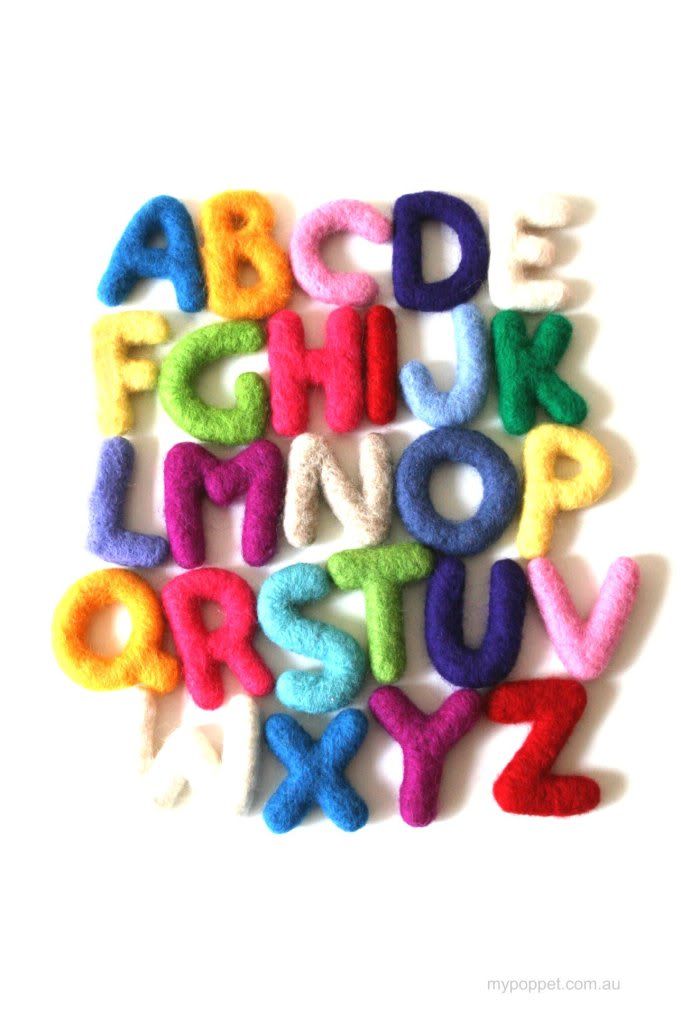 Free Printable Alphabet Poster… | Imagem | Pinterest