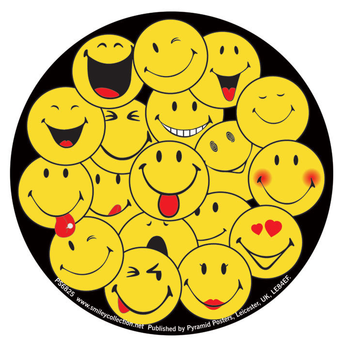 SMILEY - wink - sticker