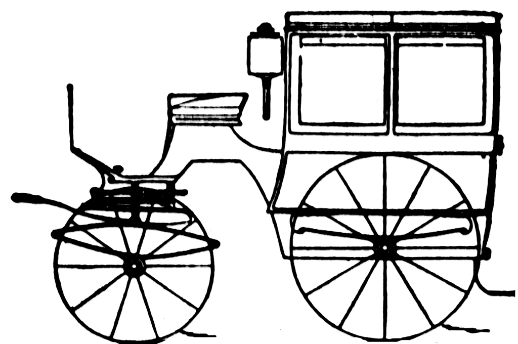 horse and carriage clipart - photo #37
