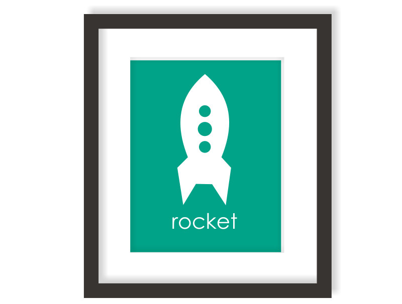 Popular items for rocket nursery on Etsy