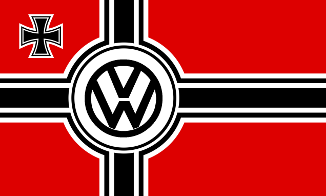 Nazi Style VW flag.