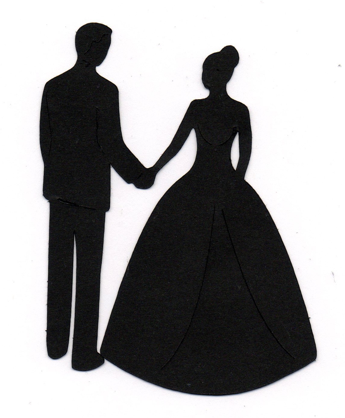 free clipart wedding silhouettes - photo #4