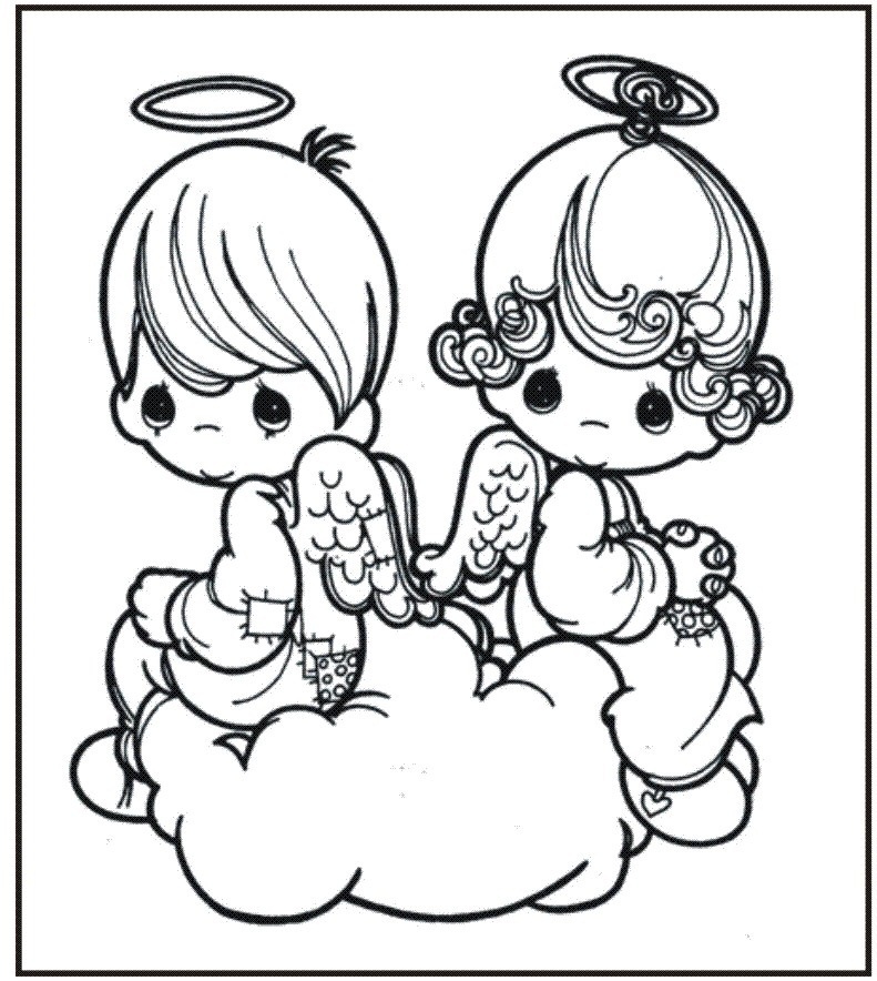 Latest Precious Moments Angels Coloring Pages Inspiration ...